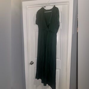 Zara emerald jumpsuit